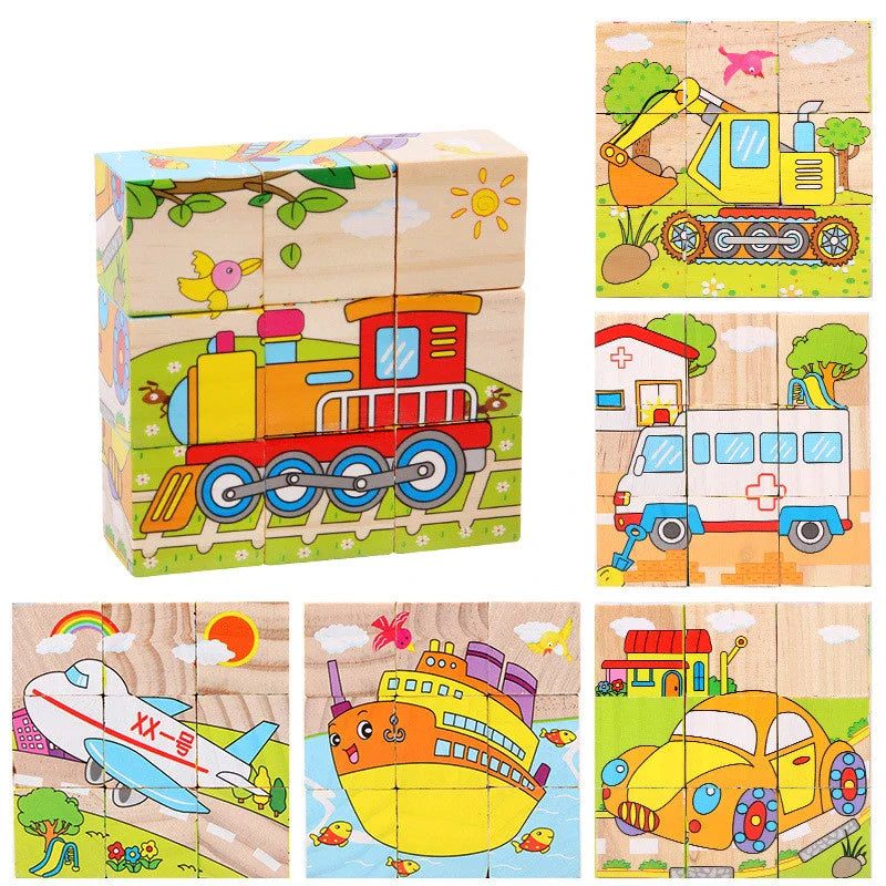 Baby Wooden Blocks Set