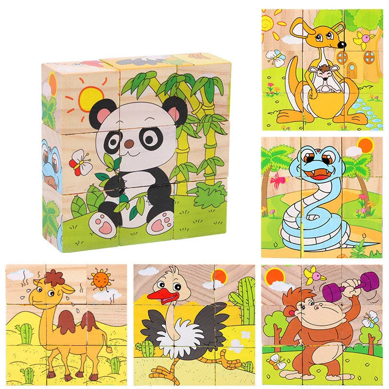 Baby Wooden Blocks Set