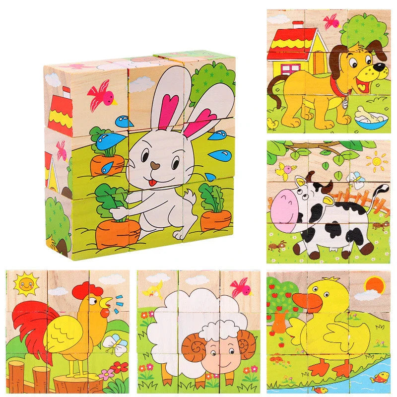 Baby Wooden Blocks Set