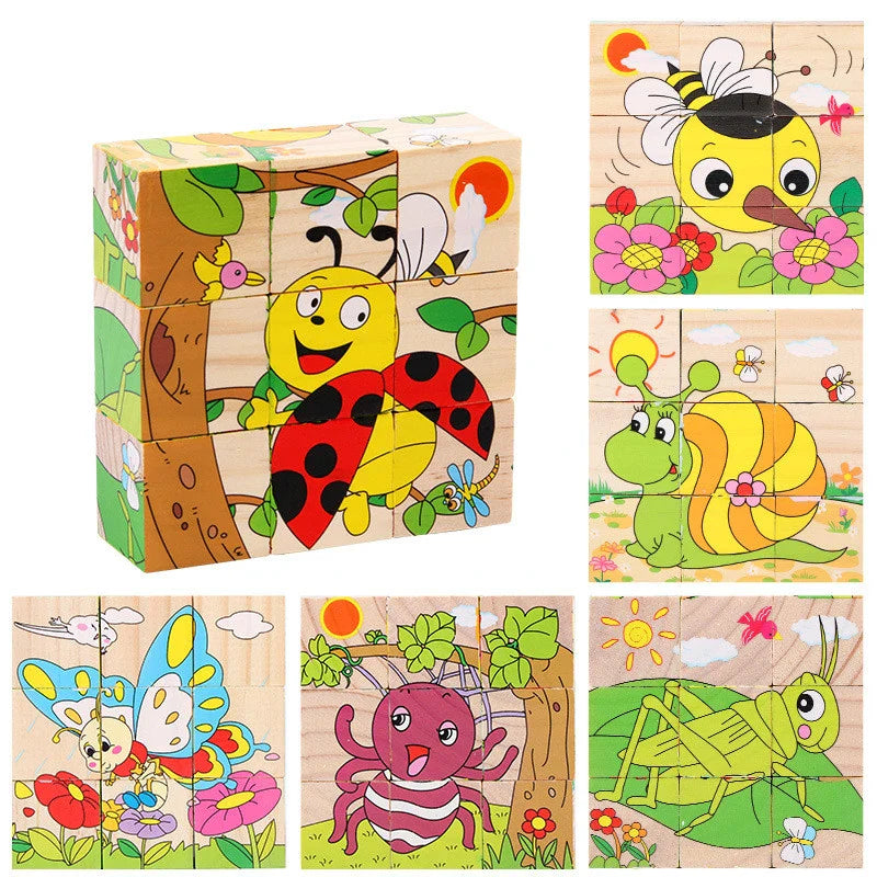 Baby Wooden Blocks Set