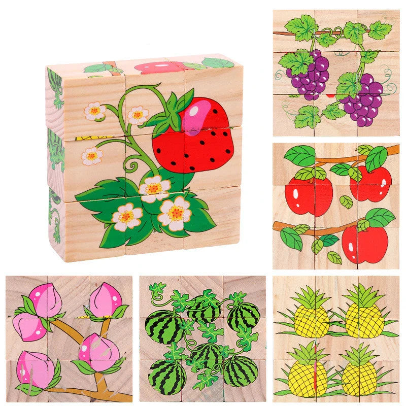 Baby Wooden Blocks Set